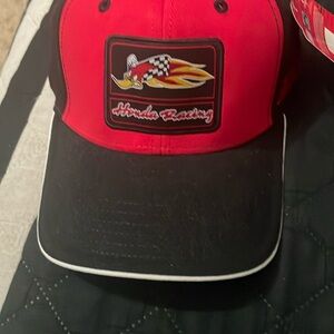 Honda Racing Red and Black Cap